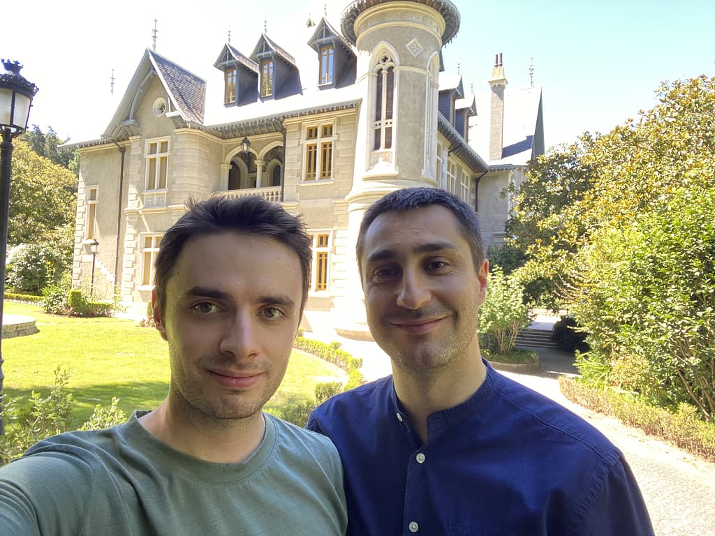 Théo et Chris à Sintra